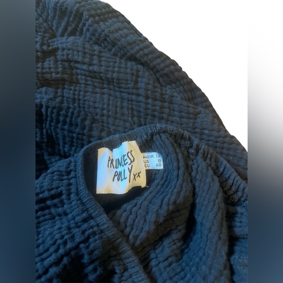 Princess Polly Let's Dance Mini Dress Black - Picture 7 of 8